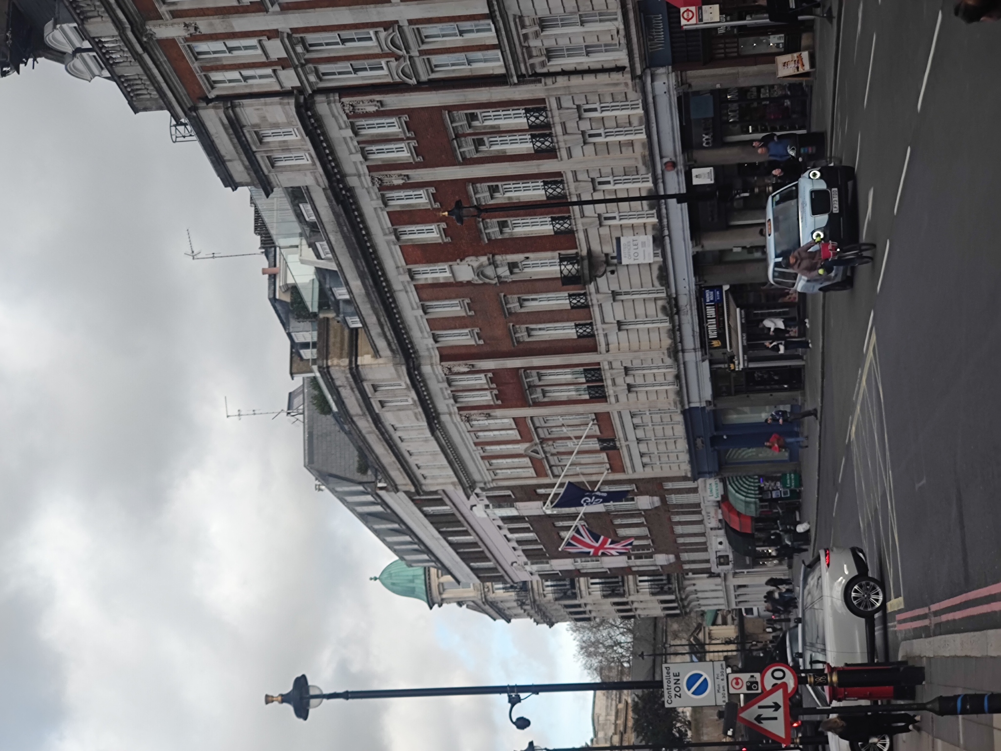 London on my way back to the airport.