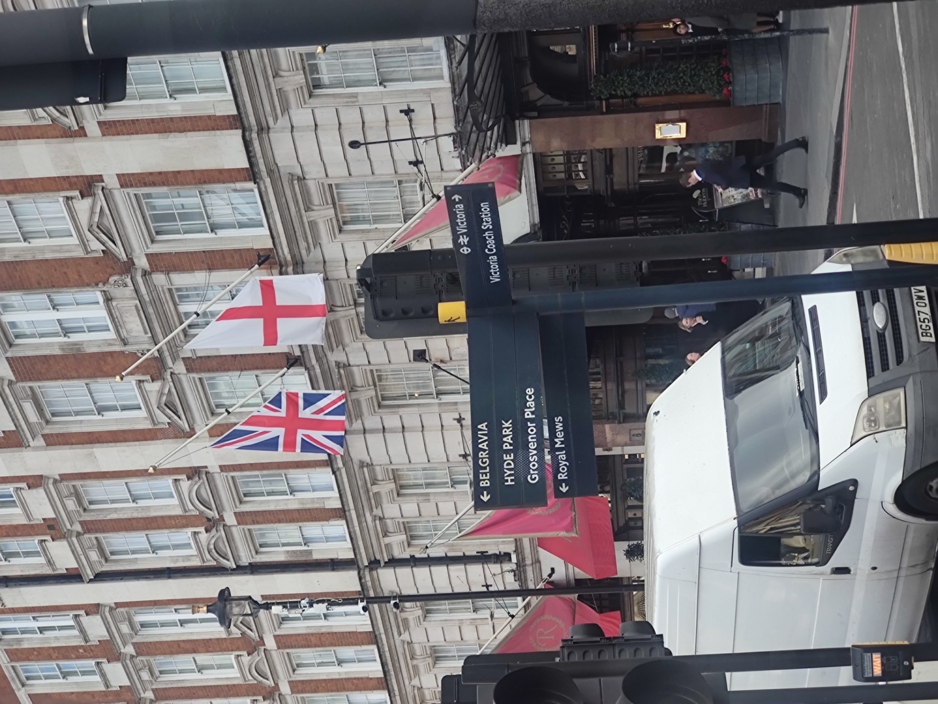 London on my way back to the airport.
