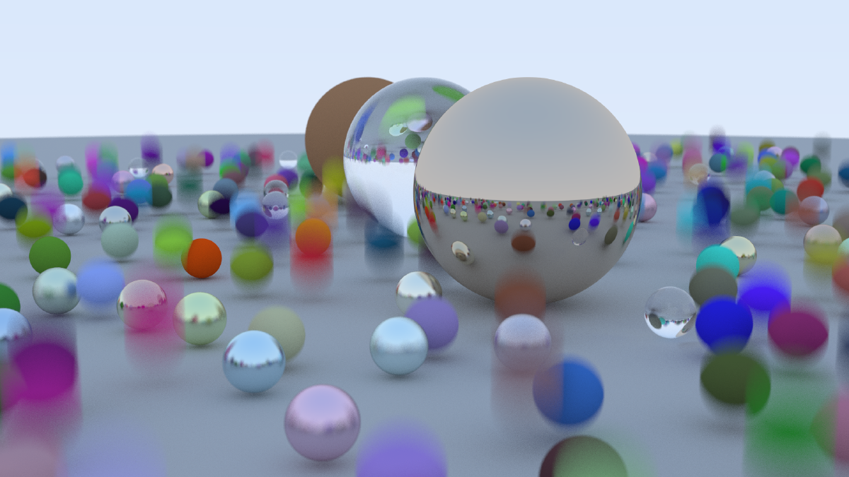 Earlier book-one ShirleyTracer render